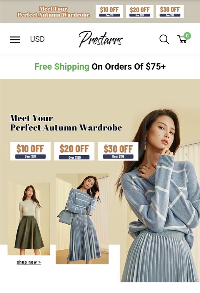 Prestarrs - Womens Clothing Online Store