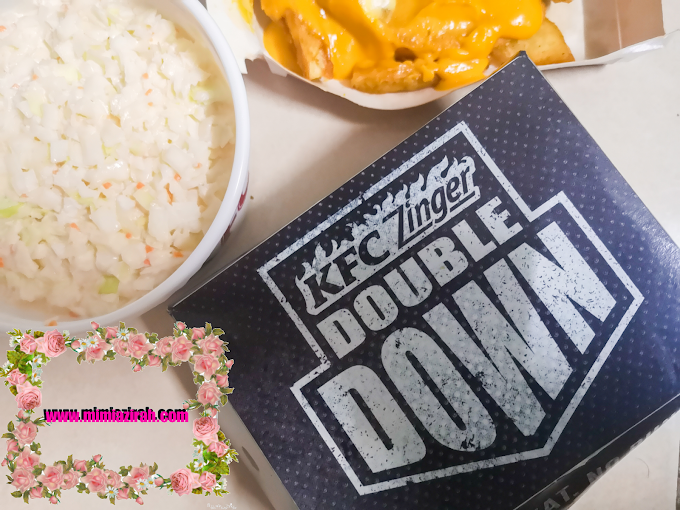 KFC Zinger Double Down Memang Sedap dan Mengenyangkan