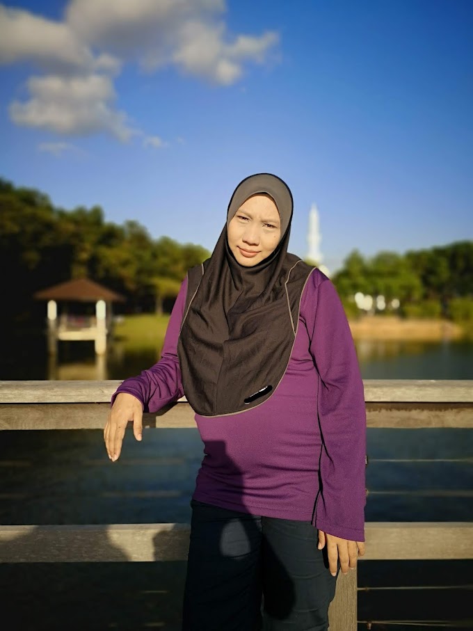 BOXY Microfiber Round Neck Long Sleeves Plain T-Shirt dari Boxy.my