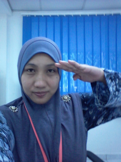 Nih lah jadinya kalau dah stress buat kerja...kohkohkoh