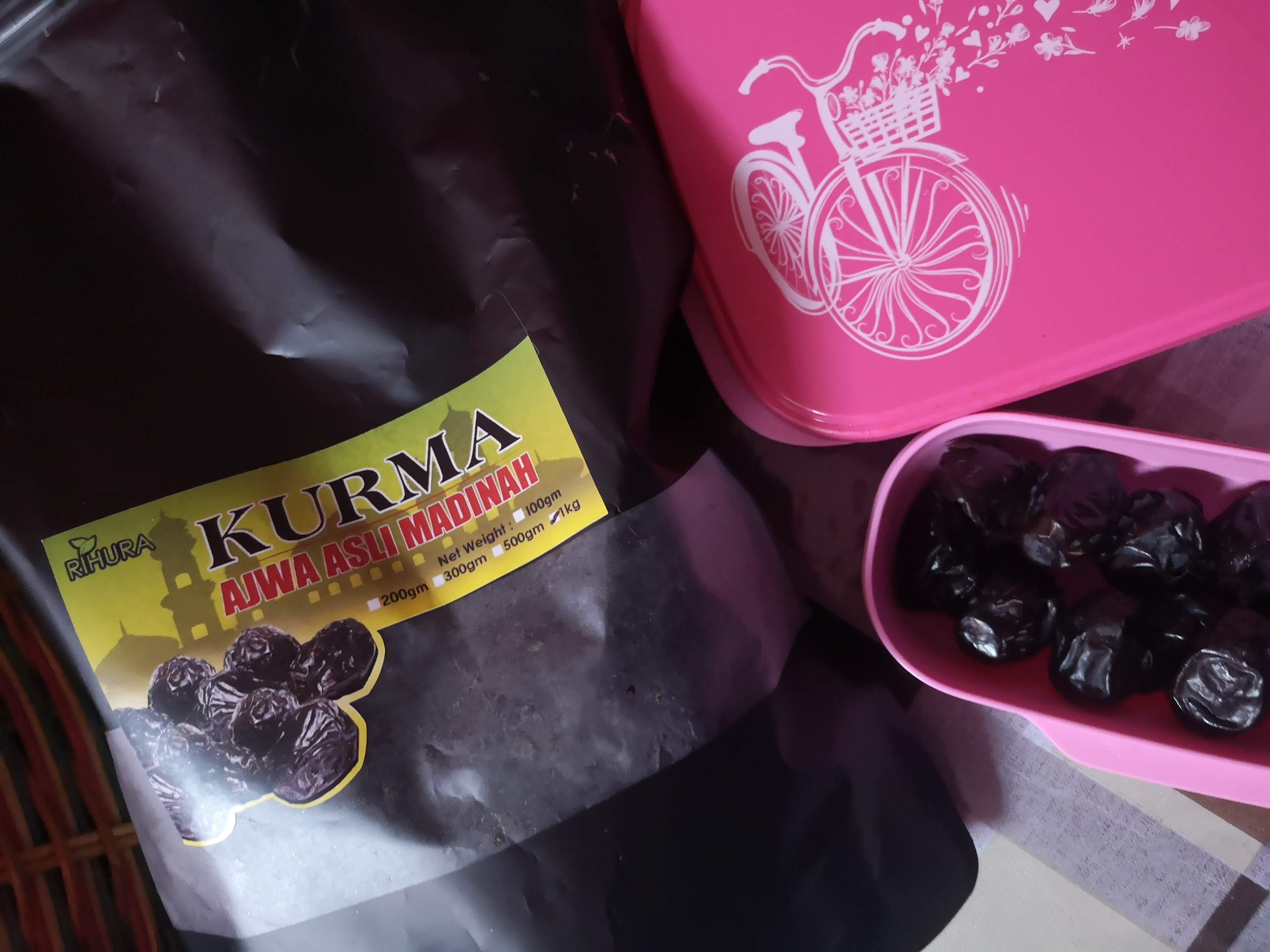 Kurma Ajwa Asli, Kurma Ajwa, Kurma Nabi, Kurma  Ajwa Kurma Mahal, Kurma Ajwa Banyak Khasiat,