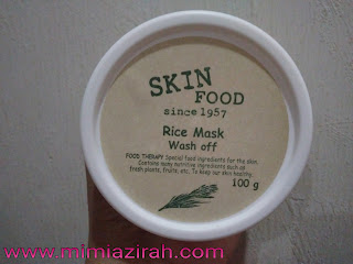 Rice Mask Wash Off