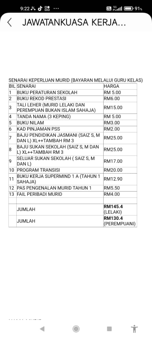 Pendaftaran Murid Tahun 1 - 2023/2024 