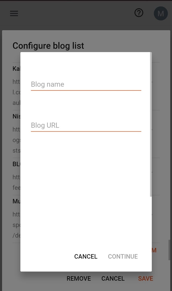 Tutorial Bloglist Keluar Tajuk Entry Terbaru