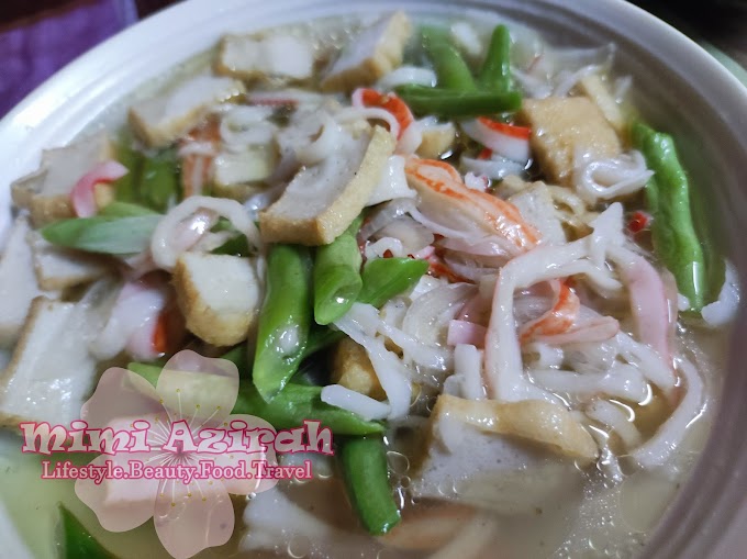 Resipi Kacang Buncis dan Isi Ketam Tumis Air