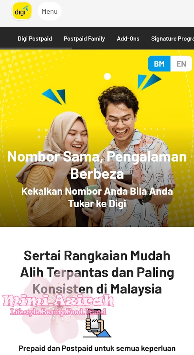 Tukar Telco Unifi ke Digi