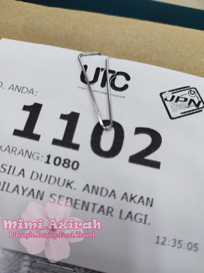 Surat Beranak Hilang, Mohon Baru di JPN UTC Ampangan